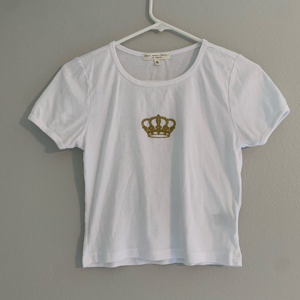 Urban Outfitters- white crop top